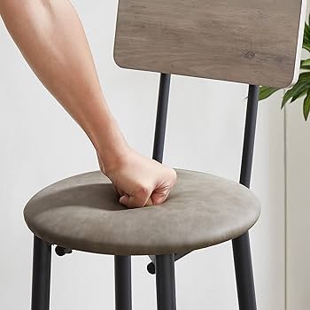 Amazon｜CALABASH ラウンドバーテーブルとスツール 2人用 3
